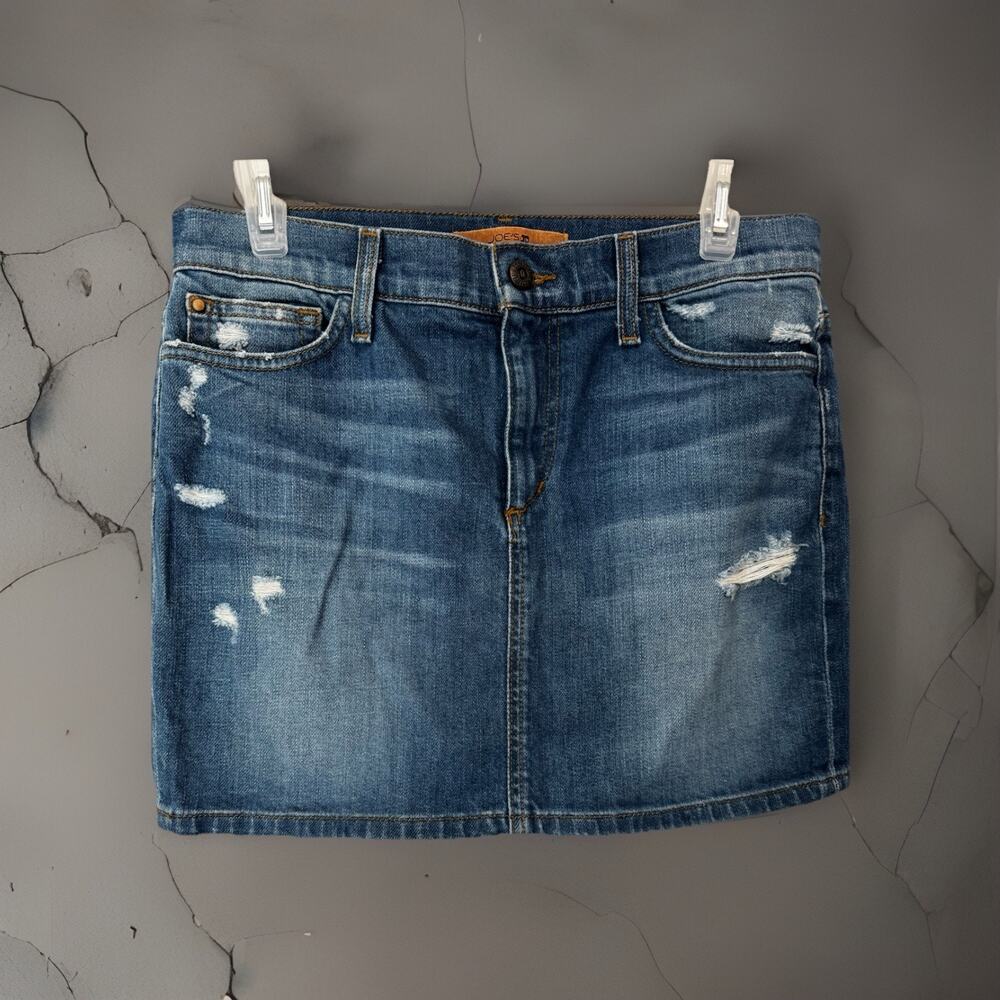 Joe’s Sloane Distressed sz28 Mini Denim Vintage Reserve Collector’s $149
